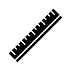 ruler sign symbol vector icon