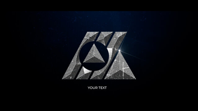 Cinematic Metal Logo Animation