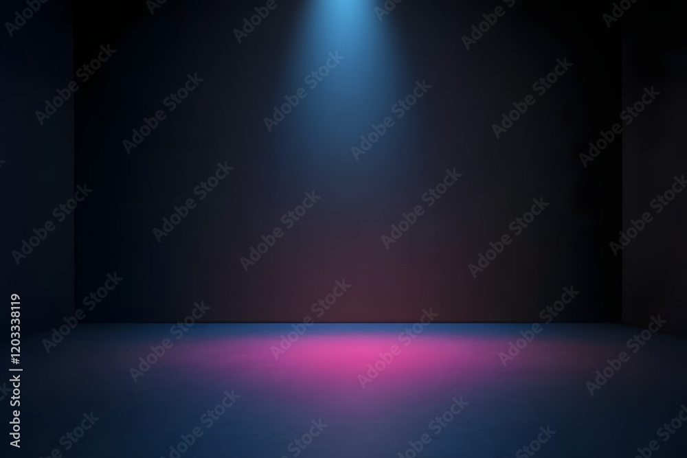 Poster empty gradient black backdrop wallpaper studio floor template of abstract light dark background spac