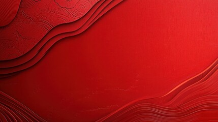 A vibrant red textured background with subtle gradients and patterns, featuring a clean area for text, perfect for China National Day celebrations