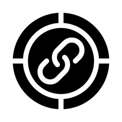 link glyph icon
