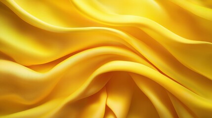 Fototapeta premium A close up shot of a yellow fabric