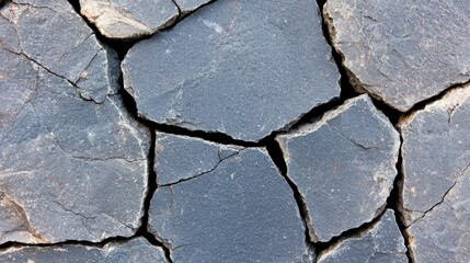 Obraz premium a close up of a crack in the ground