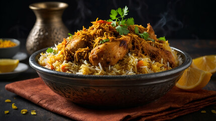 chicken wings with rice