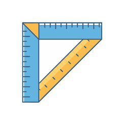 carpenter s square icon, carpenter s square vector illustration-simple illustration of carpenter s square, perfect for carpenter s square logos and icons