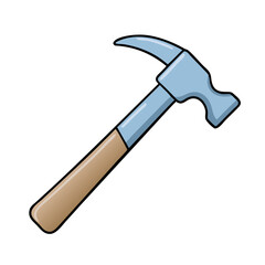hammer icon, hammer vector illustration-simple illustration of hammer, perfect for hammer logos and icons