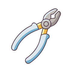 pliers icon, pliers vector illustration-simple illustration of pliers, perfect for pliers logos and icons