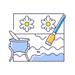 stencil for painting icon, stencil for painting vector illustration-simple illustration of stencil for painting, perfect for stencil for painting logos and icons