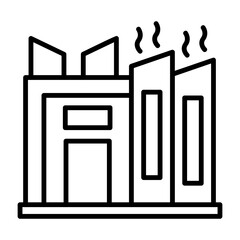 Factory Exterior Icon