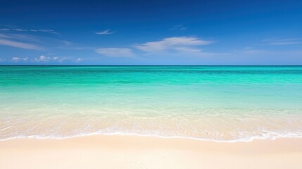 Fototapeta premium Serene Beach Landscape