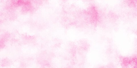 Pink backgrounds watercolor vintage grunge texture, Soft and cloudy watercolor stain of pink paint texture, brush painted watercolor abstract painting background, fresh and blurry pink cloud sky.