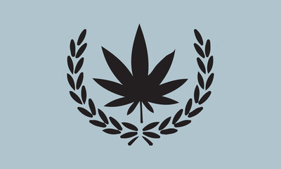 Sativa and indica Silhouette illustration Vector Art on White Background, Calligraphy t shirt design, card, flyer, Hand drawn lettering phrase, svg Files for Cutting Cricut and Silhouette, EPS 10