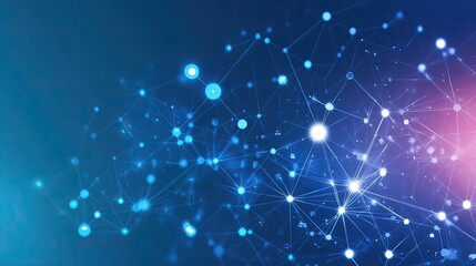 A digital rendering of a futuristic smart city layout with glowing IoT devices and efficient grid systems. Copy space.