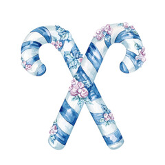 Coquette Christmas Chinoiserie Clipart Vector Illustration