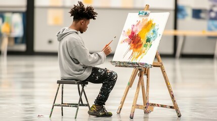 School Art Festival, vibrant student performances and exhibitions, celebration of creativity and artistic expression, community engagement event