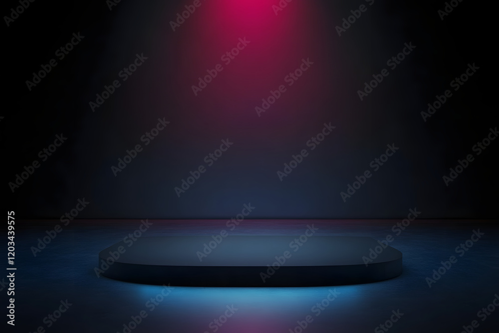 Poster empty gradient black backdrop wallpaper studio floor template of abstract light dark background spac