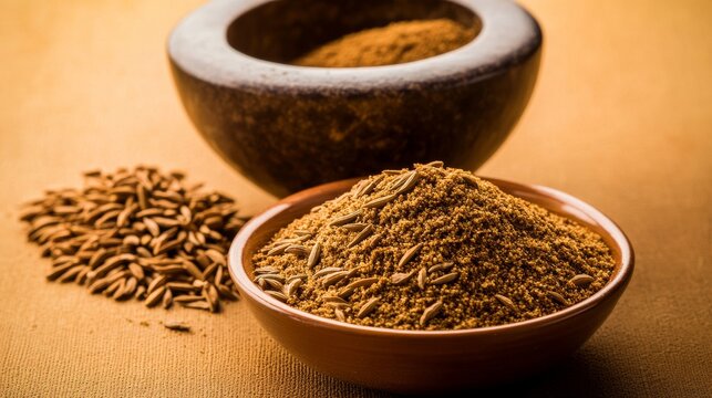 a close up of cumin seeds