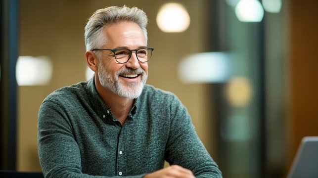 Financial advisor engaging with clients, planning for retirement investments, fostering friendly and positive relationships, professional guidance