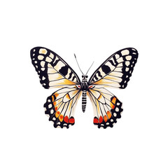 Glitched Butterfly Wings Abstract Art Nature Insect,