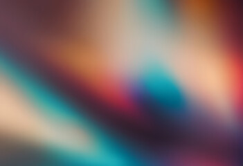 Blurred abstract color gradient background blue teal red beige orange texture poster banner design.
