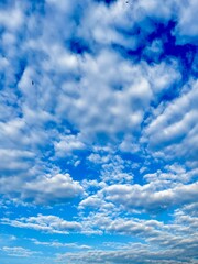 Obraz premium blue sky with clouds