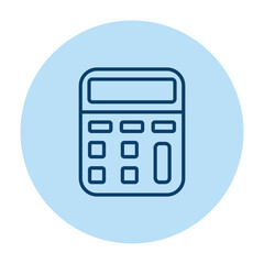 Calculator  pentaglow , vector, pixel perfect, illustrator file 
