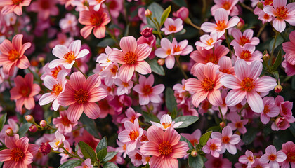 Floral background, cinematic, with white tones