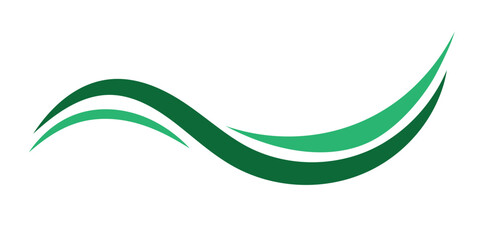 Wave green Icon Vector Logo Template Illustration Design. Vector EPS 10