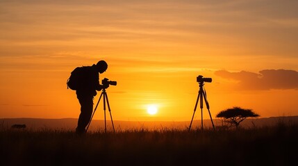 Wildlife Encounters on African Safari, embodying adventure and the spirit of global exploration amidst diverse natural landscapes