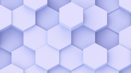 Light blue hexagons geometric background, minimal honeycomb pattern wallpaper.