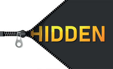 Zipper opening. Seam with fastener slide and teeth, realistic metal and plastic elements for textile, fashion design of clothes. Vector set