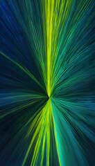 Obraz premium Dark blue green yellow gradient background, glowing texture banner cover header poster design.