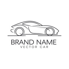 Fototapeta premium car logo design