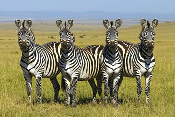 Close-up of a camel in the desert with a golden sunset.. Beautiful simple AI generated image
