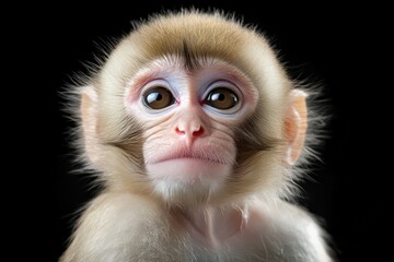 Close-up of a camel in the desert with a golden sunset.. Beautiful simple AI generated image