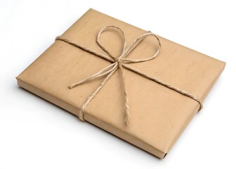 parcel wrapped in brown paper