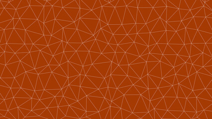 Triangular Tech Background - Orange