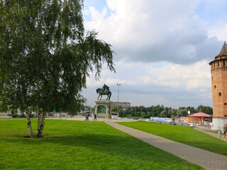 monument to Dmitry Donskoy in Kolomna