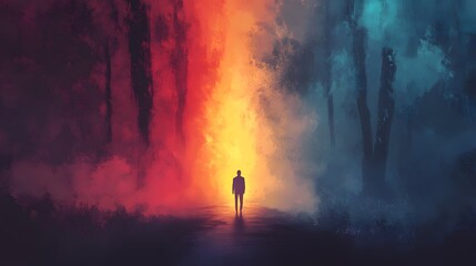 Journey Through Bipolar Moods at Sunrise