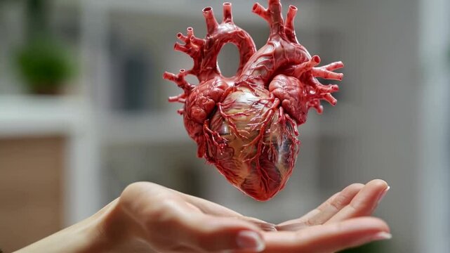 The Vital Essence: A Close-Up on the Human Heart