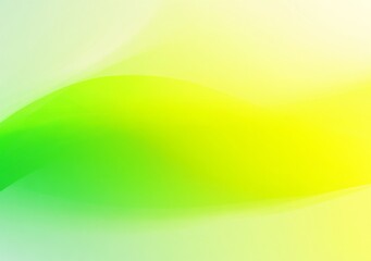 A fresh abstract gradient background.transitioning from light green to yellow.symbolizing freshness and vitality.ideal for nature and wellness content