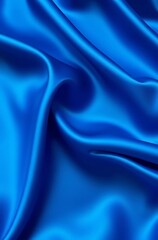 Obraz premium Abstract blue silk fabric texture. (1)