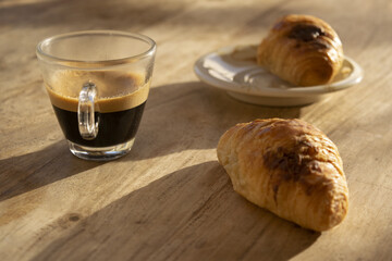 espresso and cream croissants