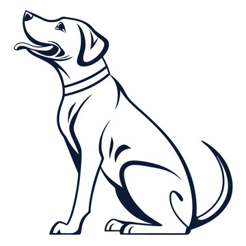 recommend clip art: Silhouetted German Shepherd Dog