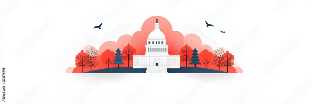 Aufkleber a detailed infographic illustrating the three branches of government and their respective functions 
