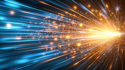 Dynamic light burst digital art abstract background vivid colors high-energy scene visual impact for creative projects