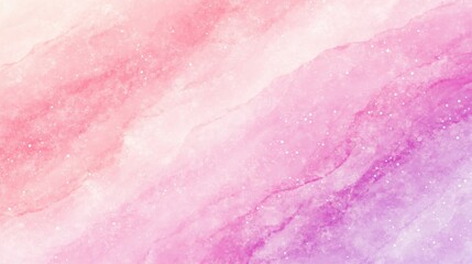 Obraz premium Abstract Pink Purple Watercolor Galaxy Background
