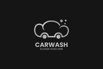 Car Wash Logo. Vector Illustration