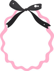 Ribbon Bow Frame