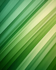 Obraz premium A serene image of thin diagonal lines in varying shades of green, forming a harmonious and calming composition,
